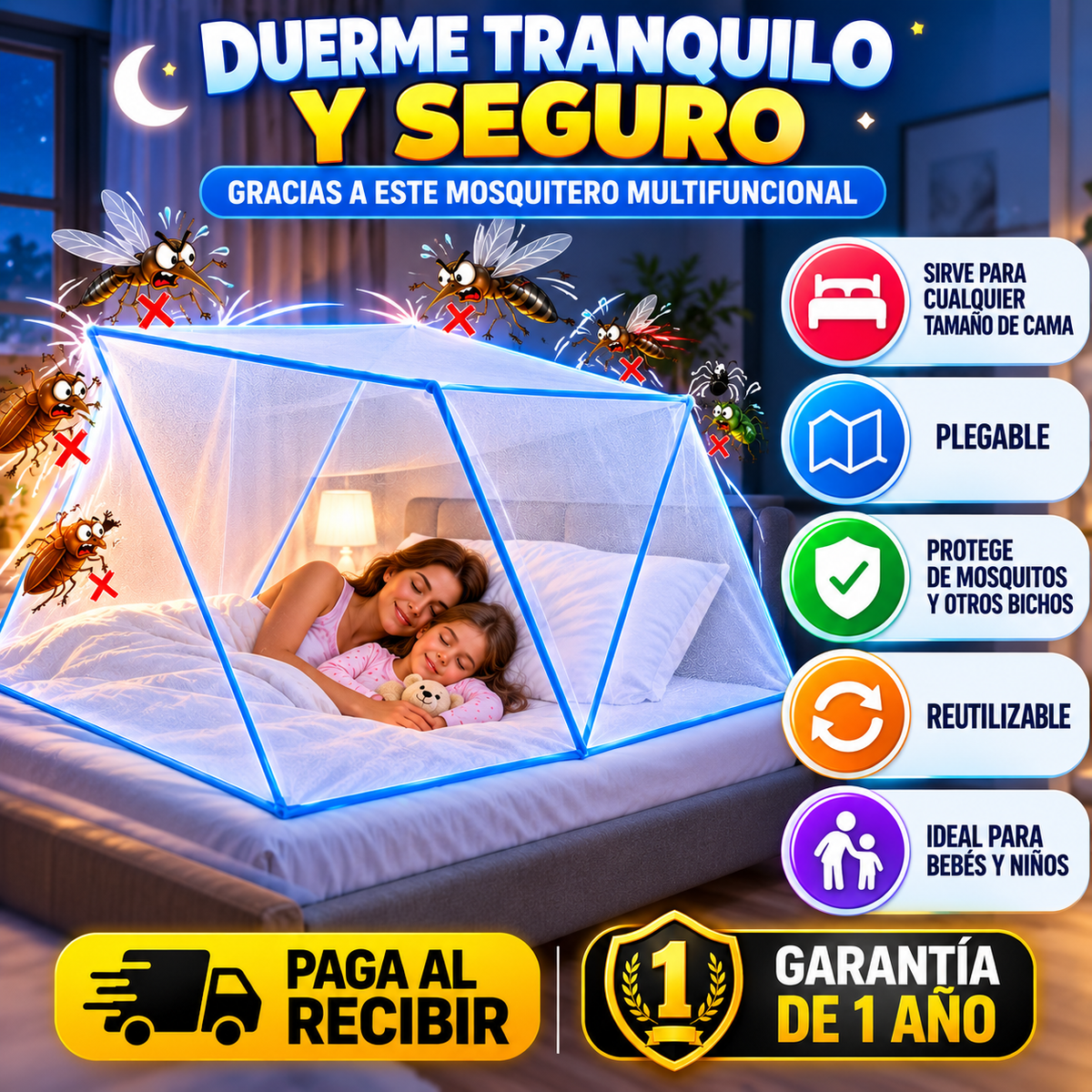 MosquiPro plegable