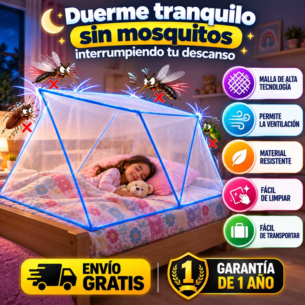 MosquiPro plegable